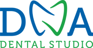 dna dental studio dentist burbank logo
