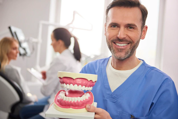 implant retained dentures in Burbank