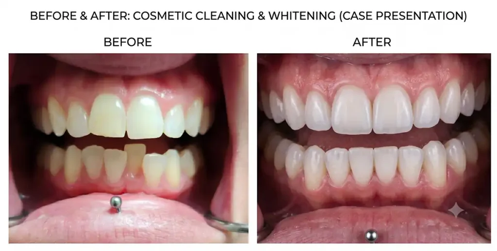 Dental Patient Angie - before & after Invisalign Results at DNA Dental Studio in Glendale, CA
